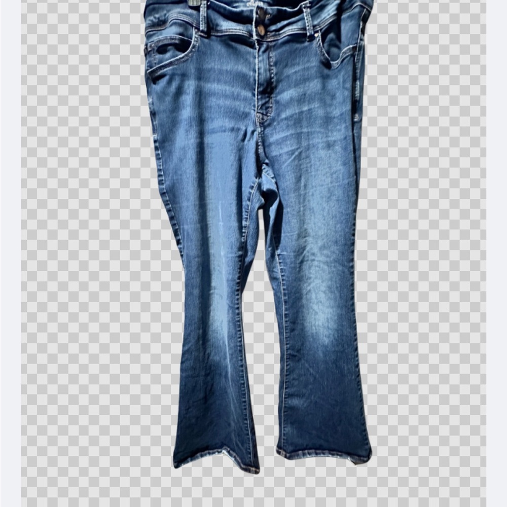 Stylish Indigo Women's Flare Jeans